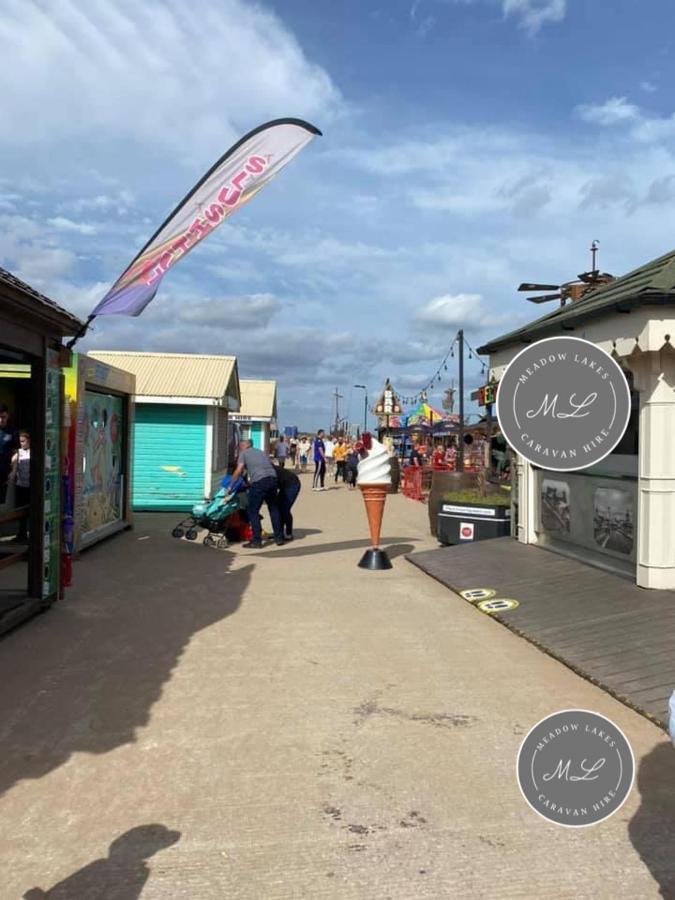 Promenade 566, Direct Beach Access, Close To Fantasy Island, Wifi, Pet Friendly - Meadow Lakes Caravan & Lodge Hire Скегнес Екстериор снимка